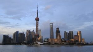 Shanghai megacity skyline - Decentralized energy
